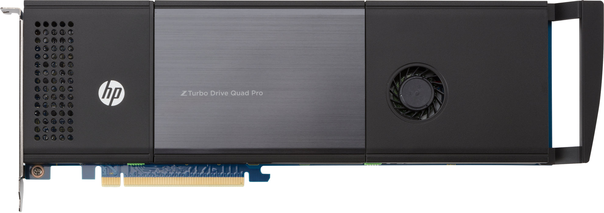 HP Z Turbo Drive Quad Pro - SSD - 2 TB (1 x 2 TB M.2) - internal - PCIe card - PCIe 3.0 x16