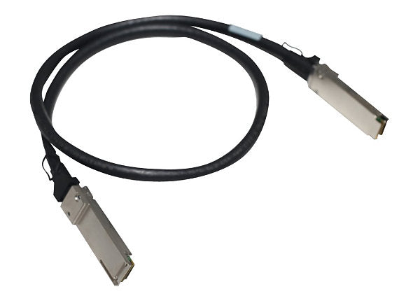 HPE Aruba - 1000Base direct attach cable - QSFP28 to QSFP28 - 1 m - for HPE Aruba 8325-32C, 8325-48Y8C, CX 10000 Empty Chassis, 8360-12C V2, 8360-16Y2