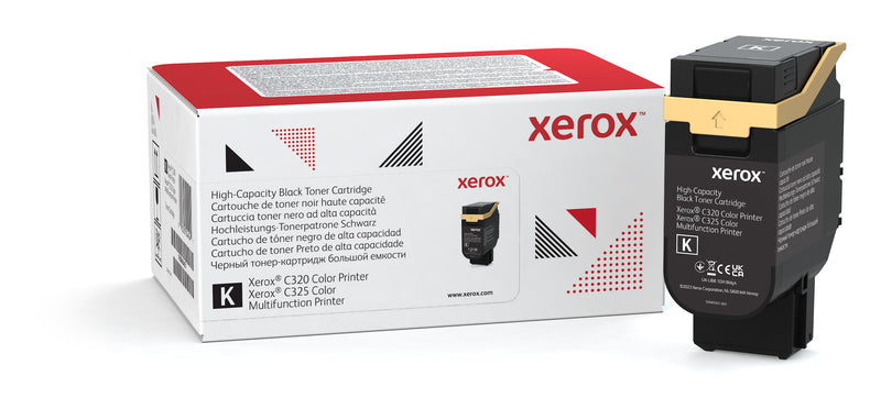 Xerox - High capacity - black - original - box - toner cartridge - for Xerox C325