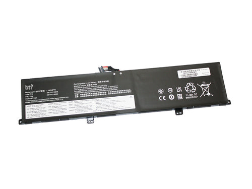 BTI 80Wh 4 cell SB10X19048 compatible battery for LENOVO THINKPAD X1 EXTREME 3RD GEN 20TL THINKPAD X1 EXTREME 3RD GEN 20TK THINKPAD P1 GEN 3 20TJ