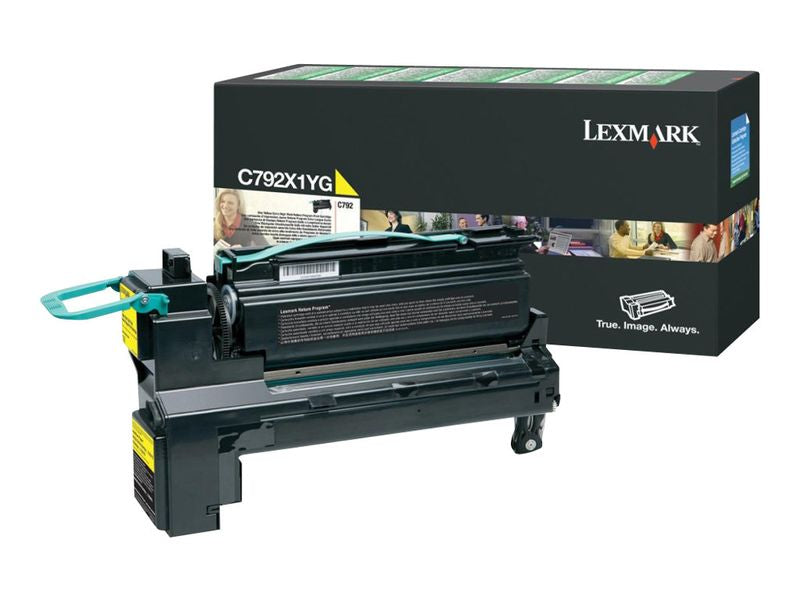 LEXMARK C792X1YG / C792 Toner yellow HC