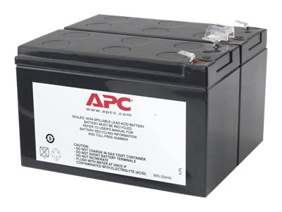 APC Replacement Battery Cartridge #113 - UPS battery - 1 x battery - Lead Acid - black - for Back-UPS RS 1100