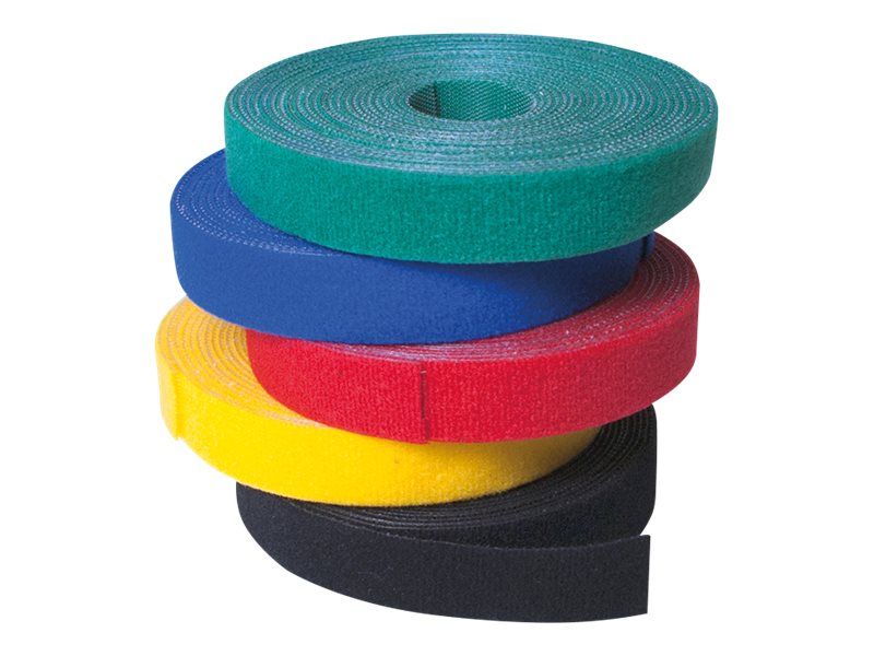 Logilink Cable strap (Hook and Loop), blue, width: 16 mm, coil, 4 m