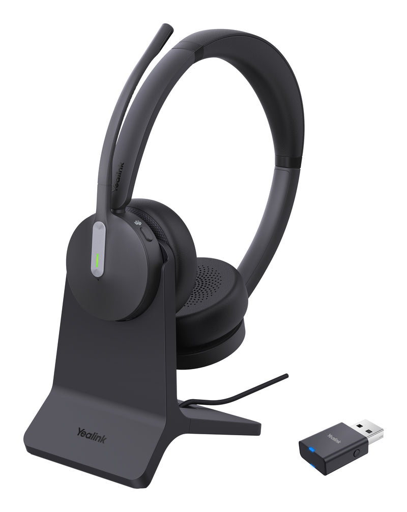 Yealink Dect Headset WH64 Hybrid Dual with Charging Stand Teams