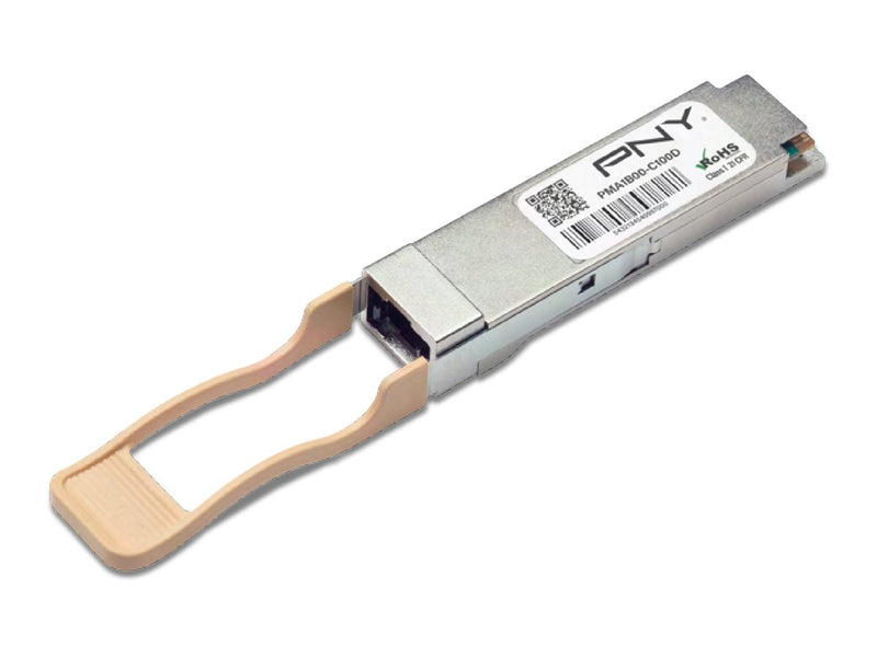 NVIDIA - QSFP28 transceiver module - 100GBase-X - MPO multi-mode - up to 100 m - 850 nm