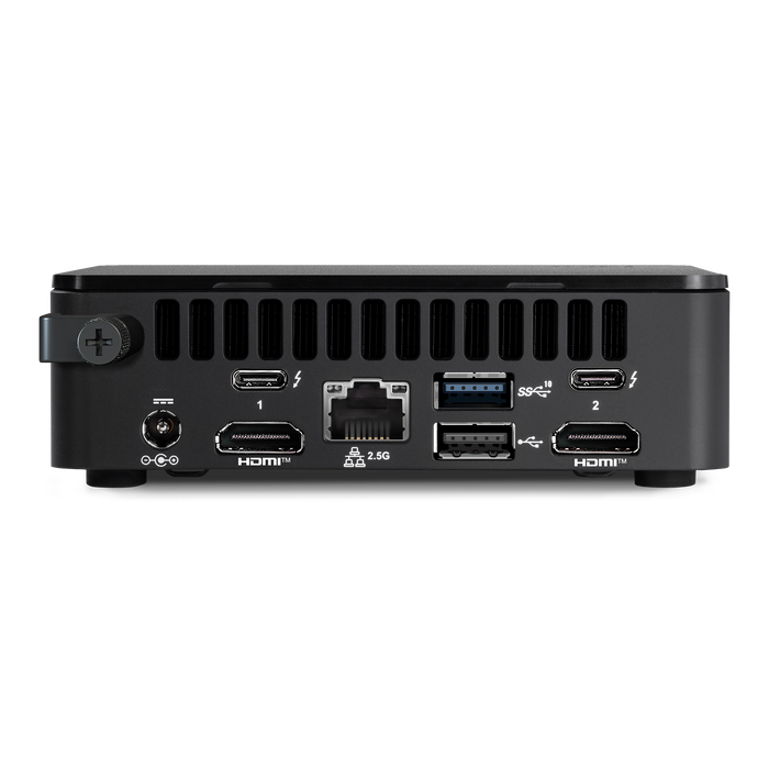 ASUS NUC 13 Pro Slim Kit NUC13ANKi3 - Barebone - mini PC 1 x Core i3 i3-1315U / up to 4.5 GHz - RAM 0 GB - UHD Graphics - IEEE 802.11ax (Wi-Fi 6E), Bl