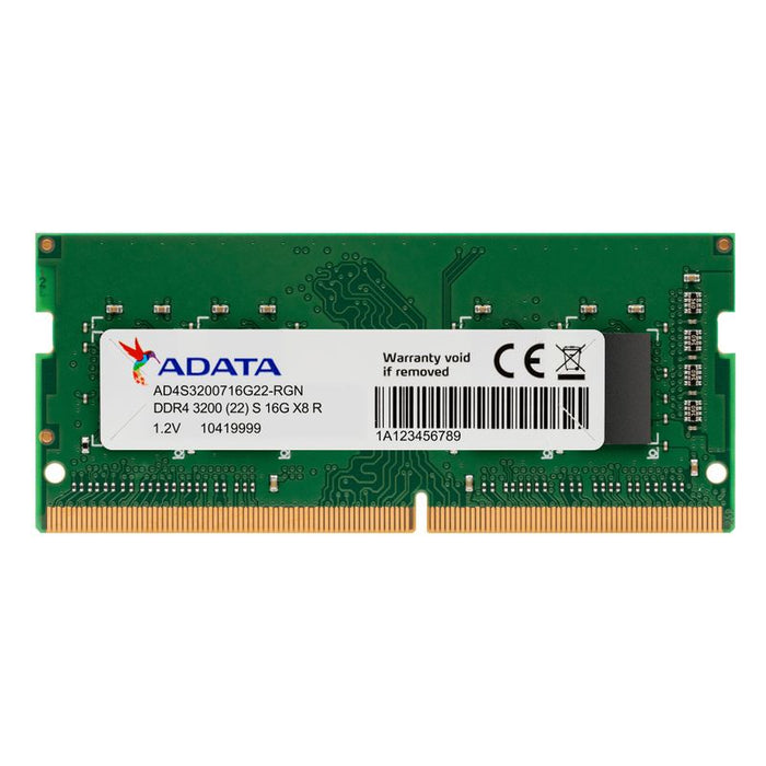 ADATA AD4S320016G22-SGN memory module 16 GB 1 x 16 GB DDR4 3200 MHz