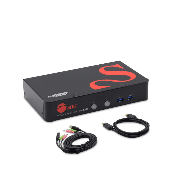 KVM SWITCH HDMI 4K60 USB 3.0
