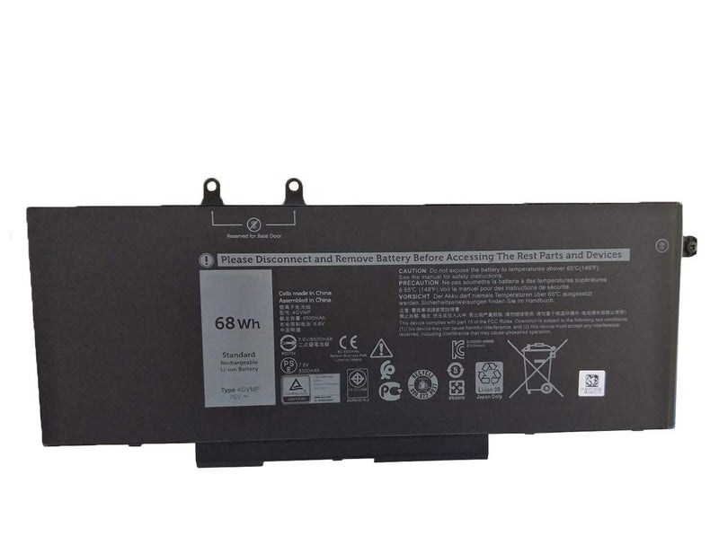 Replacement 4 cell battery for Dell Precision 3540 Latitude 5300 5300 2-in-1 5400 5310 5310 2-in-1 5410 5500 7300 7310 7400 7400 2-in-1 7410 9410 2-in
