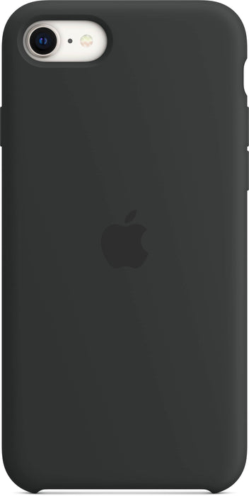 Apple - Back cover for mobile phone - silicone - midnight - for iPhone 7, 8, SE (2nd generation), SE (3rd generation)
