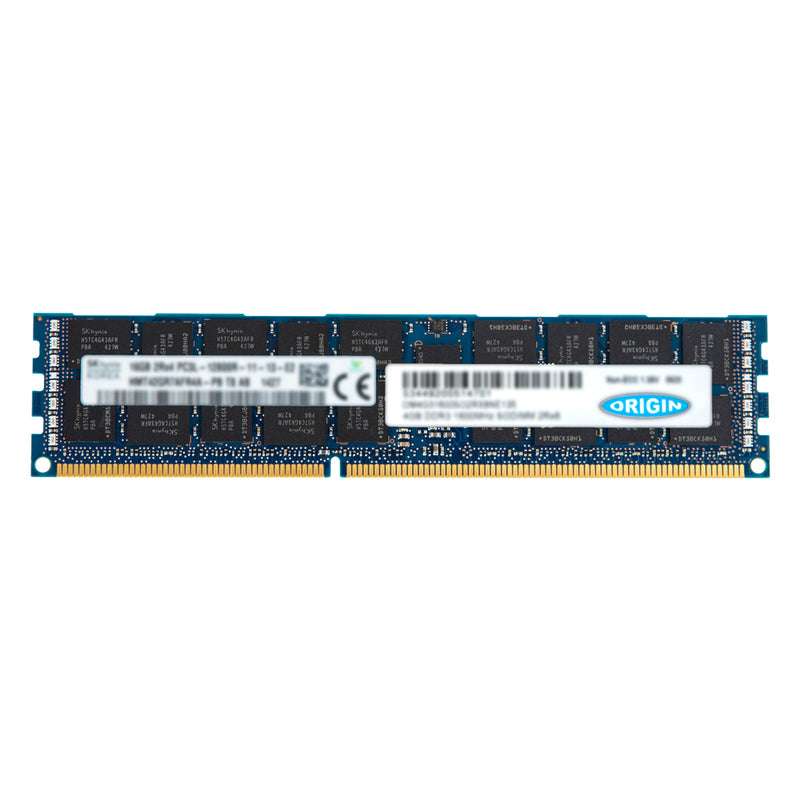 Dell R-Series 16Gb DDR3-1600 PC3-12800R (2Rx4) ECC Registered 1.35v