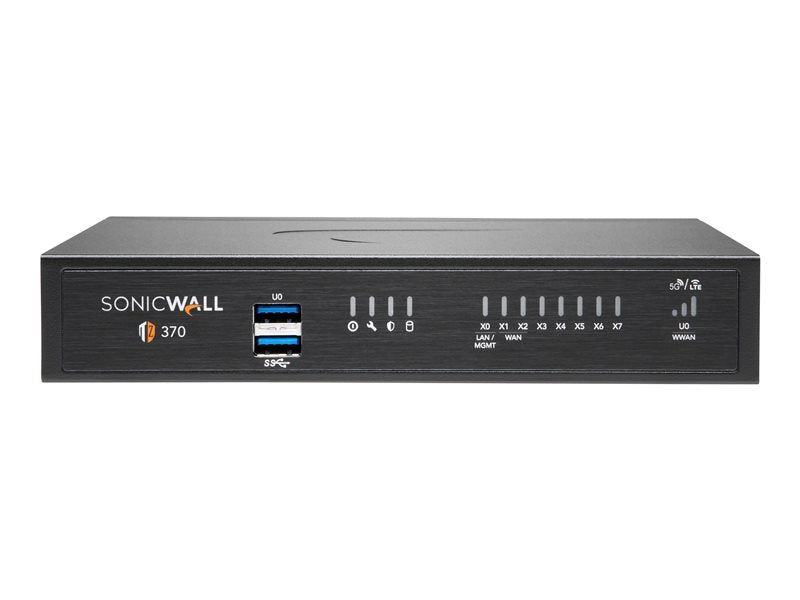 SonicWall TZ370 - High Availability - security appliance - 1GbE - desktop