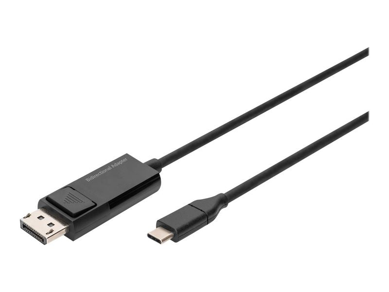 DIGITUS USB Kabel Typ C --> DisplayPort Bidirektional 8K 2m