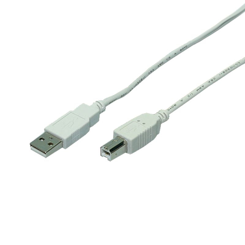 Logilink USB Kabel A -> mini B St/St 5.00m grau