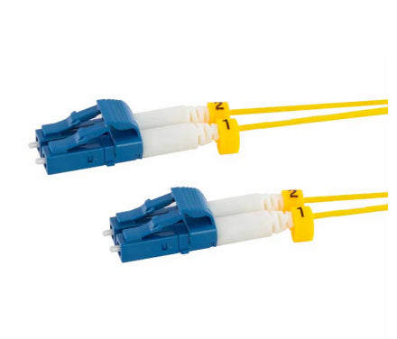 Logilink Super slim OS2 fiber patch cord LC-LC duplex, 10 m