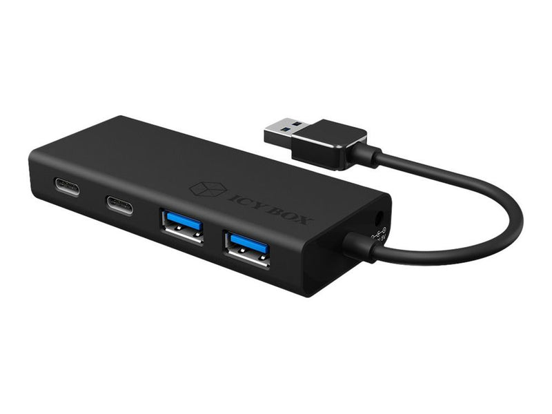 ICY BOX IB-HUB1426-U3 USB 3.0 HUB 4-Port 2xUSB-C  2xUSB 3.0