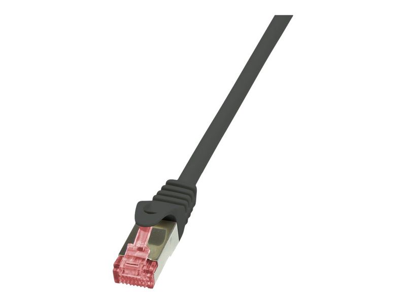 Patch Cable Cat.6 S/FTP black 10m, PrimeLine