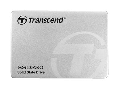 TRANSCEND SSD230S 256GB SSD 3D 6,4cm 2.5 Zoll SATA III 6Gb/s TLC aluminium case ohne Rahmen
