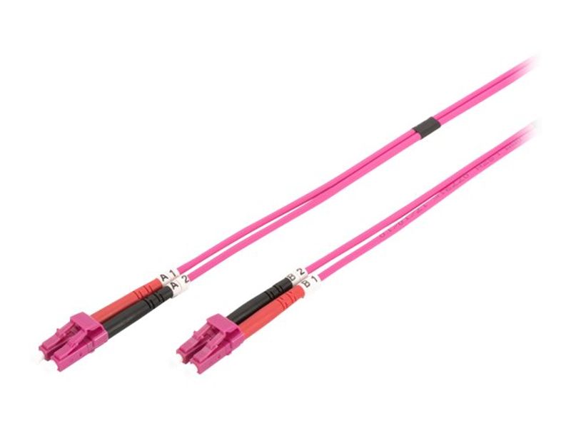 DIGITUS LWL Patchkabel LC -> LC 2.00m Multimode Duplex OM4