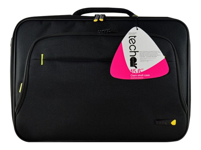 techair - Notebook carrying case - 15.6" - black