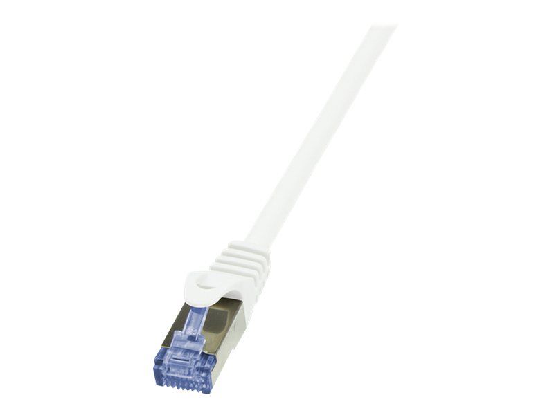 Logilink Patch Cable Cat.6A S/FTP white 1,50m, PrimeLine