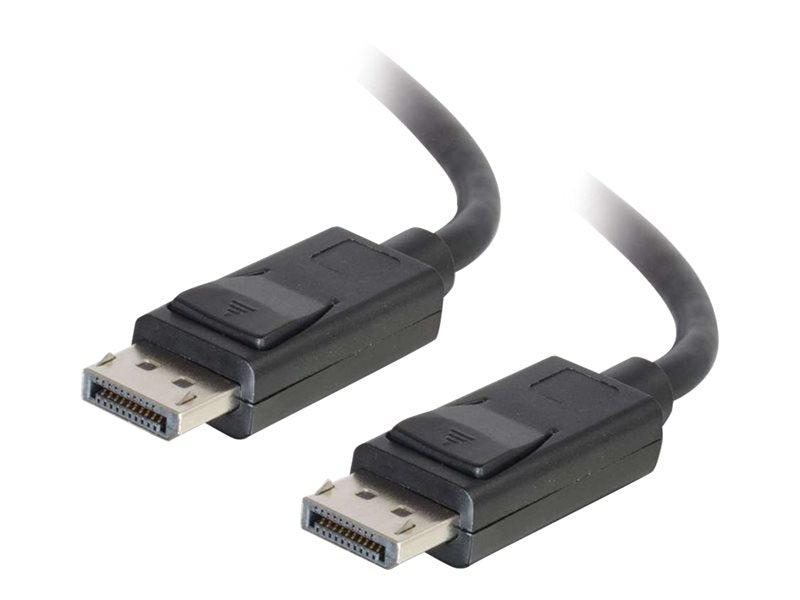 C2G 3ft Ultra High Definition DisplayPort Cable with Latches - 8K DisplayPort Cable - M/M - DisplayPort cable - DisplayPort (M) to DisplayPort (M) - 9