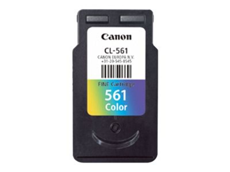 Canon CL-561 - Colour (cyan, magenta, yellow) - original - ink cartridge - for PIXMA TS5350, TS5351, TS5352, TS5353, TS7450, TS7451