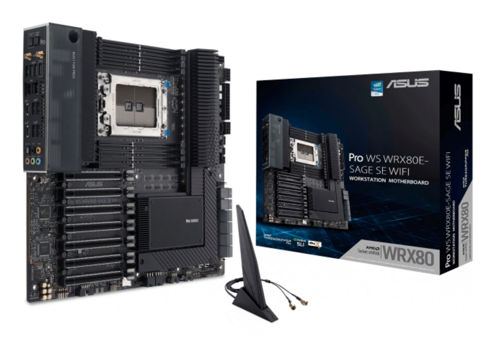 ASUS Pro WS WRX80E-SAGE SE WIFI - motherboard - extended ATX - Socket sWRX8 - AM