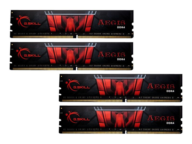 G.Skill Aegis F4-3200C16Q-32GIS memory module 32 GB 4 x 8 GB DDR4 3200 MHz