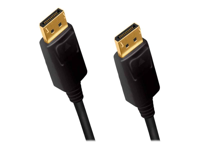 Logilink DisplayPort-Kabel.DP/M zu DP/M.4K/60Hz.CCS.Black.3m