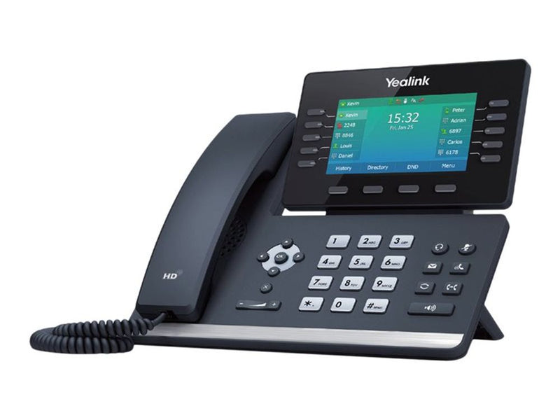 Yealink SIP-T54W IP phone Black 10 lines LCD Wi-Fi