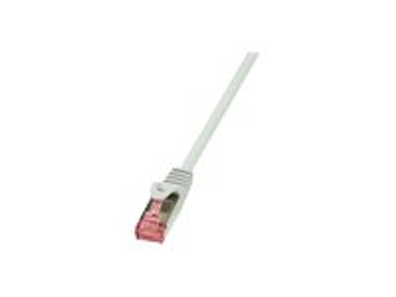 Logilink Patch Cable Cat.6 S/FTP grey 7,50m, PrimeLine