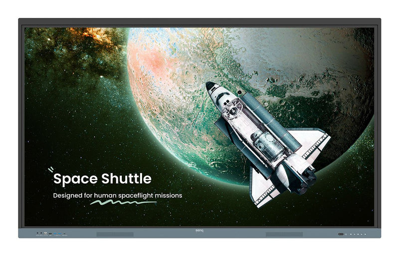 BenQ Board Essential RE7504 - 75" Diagonal Class RE04 Series LED-backlit LCD display - education - with touchscreen (multi touch) - Android - 4K UHD (