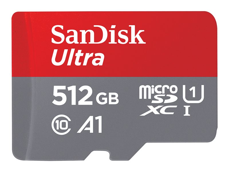 SanDisk Ultra 512 GB MicroSDXC UHS-I Class 10