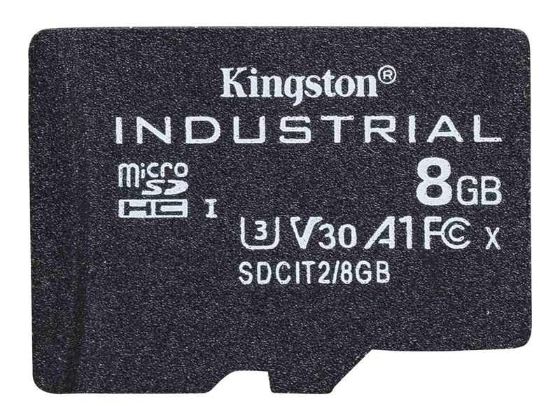 "CARD 8GB Kingston Industrial microHC 100MB/s"