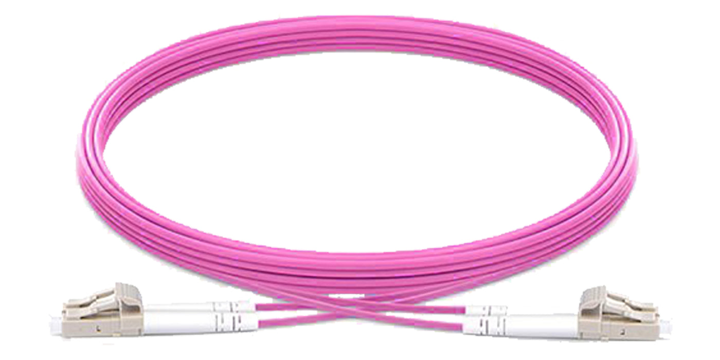 Origin Storage LC-LC OM4 HPE QK734A compatible Fibre Patch Cable Multimode Duplex Aqua 5m
