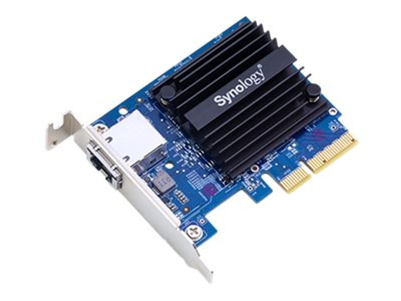 Synology E10G18-T1 - Network adapter - PCIe 3.0 x4 low profile - 10Gb Ethernet x 1 - for Disk Station DS1618, RackStation RS1219, RS2418, RS2818, RS36