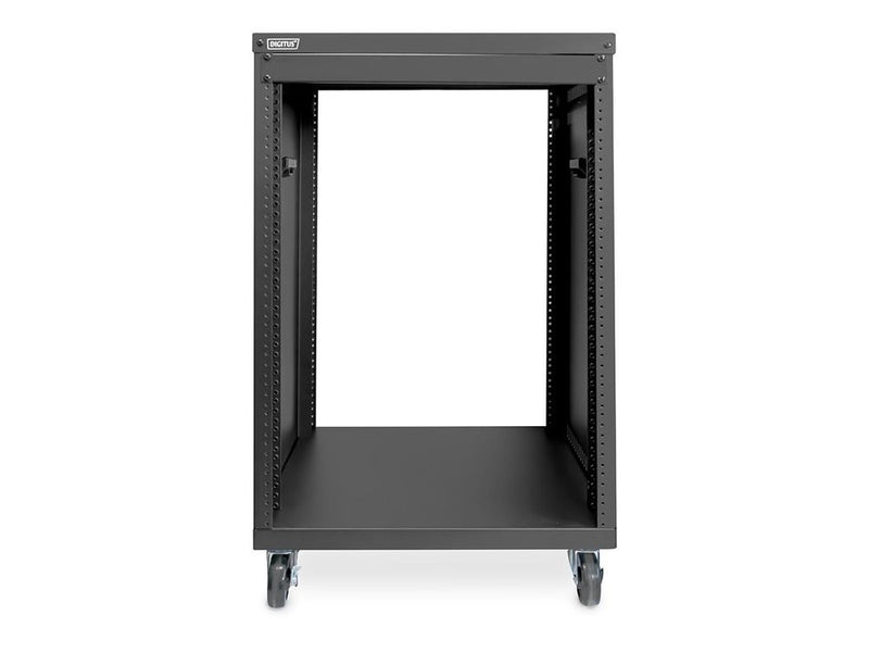 Universal 19-Zoll Equipment Rack mit Rollen, 16HE