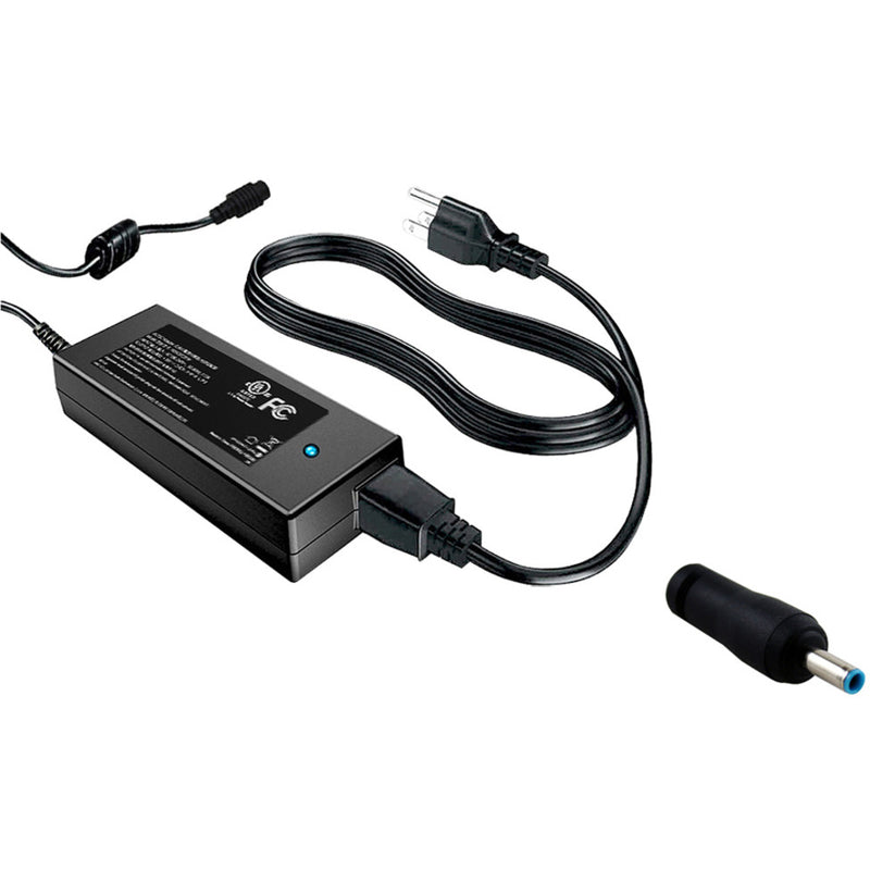 BTI 710412-001 compatible 65W charger with 4.5mm tip - Supplied with UK power cable