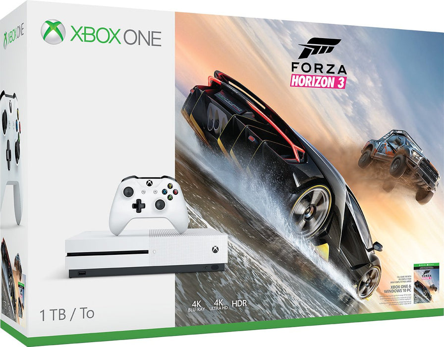 Xbox One S 1TB Console - Forza Horizon 3 Bundle (Xbox One)