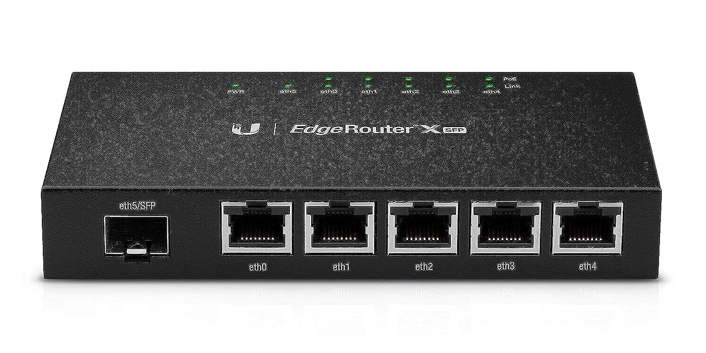 Ubiquiti EdgeRouter X SFP wired router Gigabit Ethernet Black