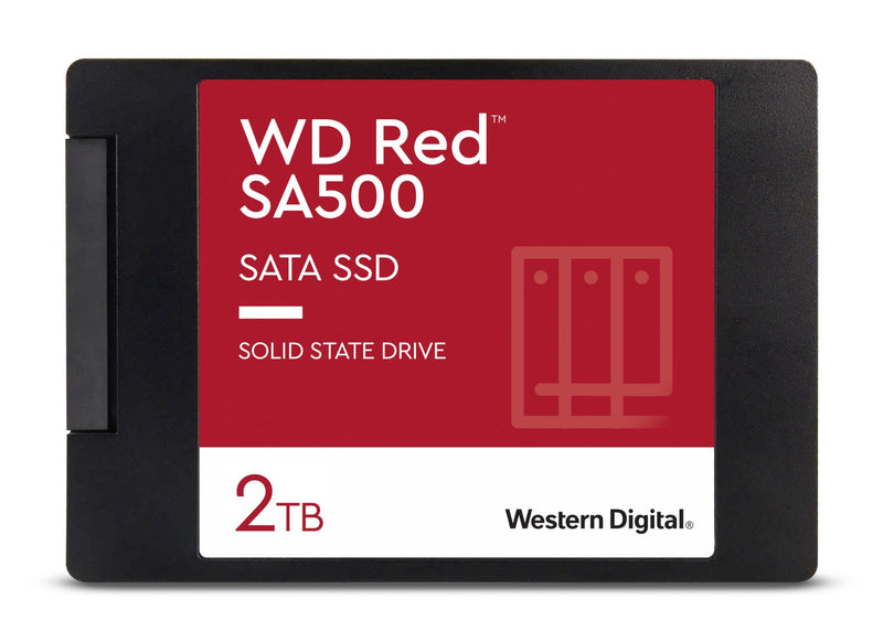 Western Digital Red WDS200T2R0A-68CKB0 internal solid state drive 2 TB 2.5" Serial ATA 3D NAND