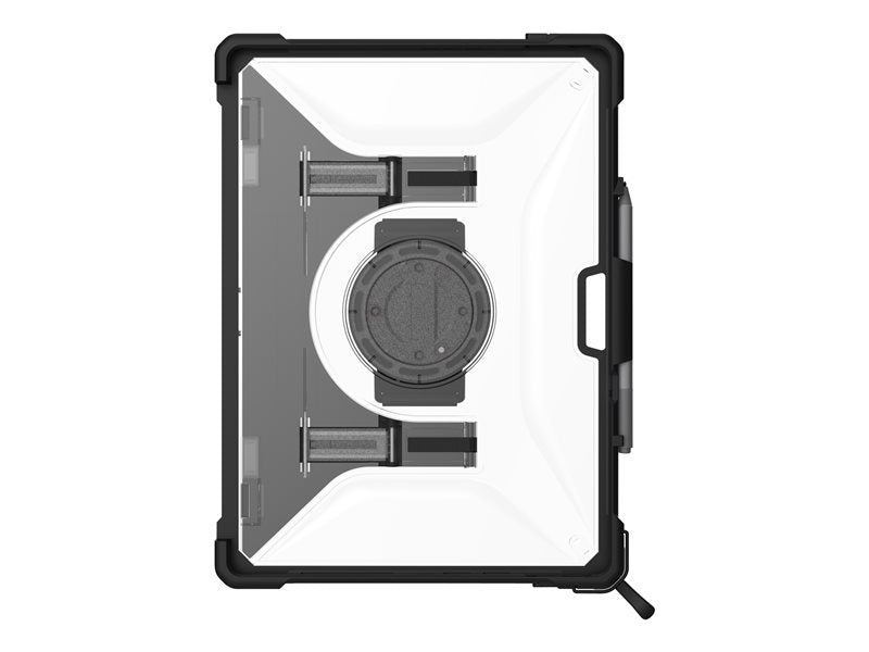 UAG Rugged Case for Microsoft Surface Pro 8 w/ Handstrap - Plasma Ice - Back cover for tablet - rugged - ice - for Microsoft Surface Pro 8