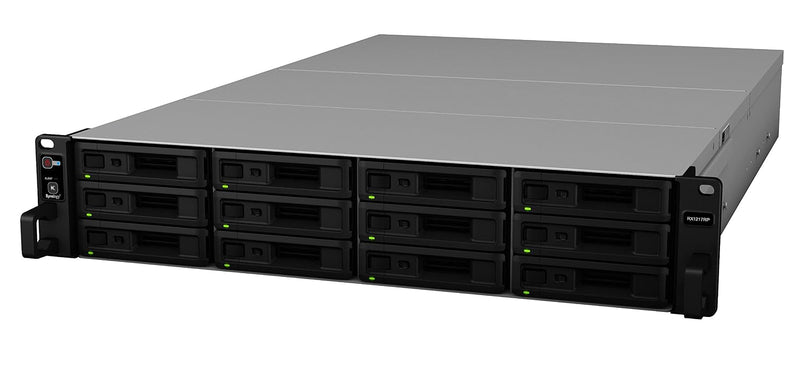 Synology RX1217RP – Speichererweiterung – 12 Einschübe (SATA-600) – rackmontierbar – 2U