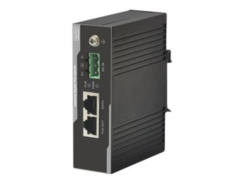 DIGITUS Injektor Gigabit PoE+ 802.3af/at 60W