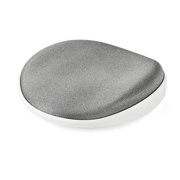 StarTech Wrist Rest - Ergonomic Desk Wrist Pad - Sliding Wrist Rest for Mouse - Silver Fabric - Office Wrist Support (ROLWRSTRST) - Wrist rest - TAA C