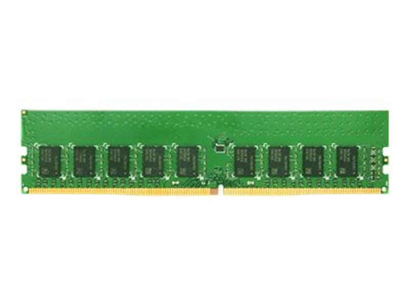Synology - DDR4 - module - 8 GB - DIMM 288-pin - 2666 MT/s / PC4-21300 - 1.2 V - unbuffered - ECC - for RackStation RS1619xs+, RS3617RPxs, RS3617xs+,