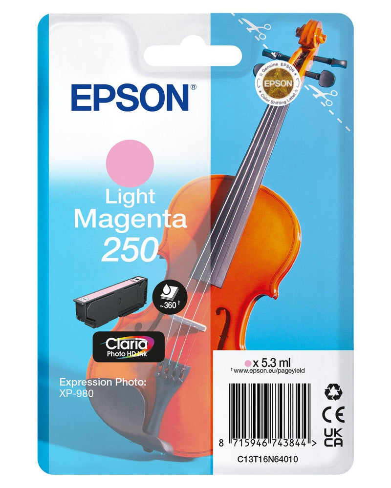 EPSON Tinte light magenta 5.3ml XP 980, ''250''