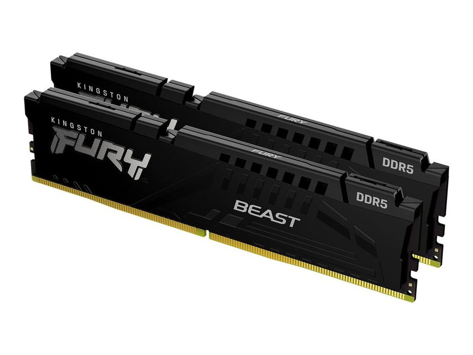 Kingston Technology FURY Beast 64GB 5200MT/s DDR5 CL36 DIMM (Kit of 2) Black EXPO