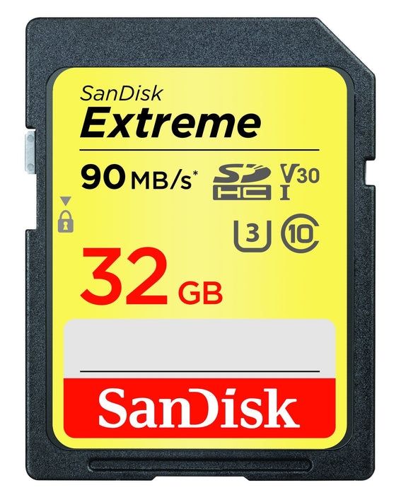 SanDisk Extreme PLUS - Flash memory card - 32 GB